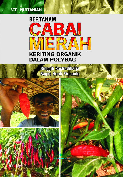 Sampul buku Bertanam Cabai Merah...